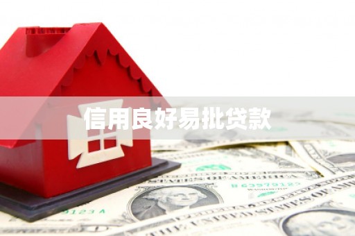 习水信用良好易批贷款