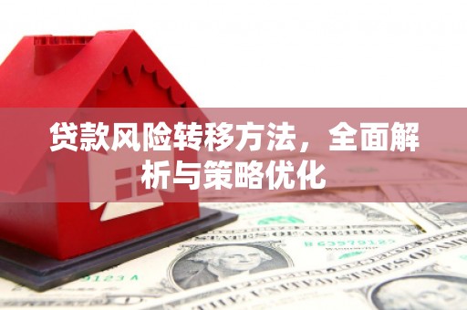 习水贷款风险转移方法，全面解析与策略优化