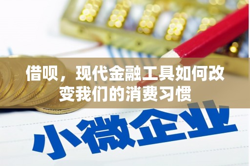 习水借呗，现代金融工具如何改变我们的消费习惯