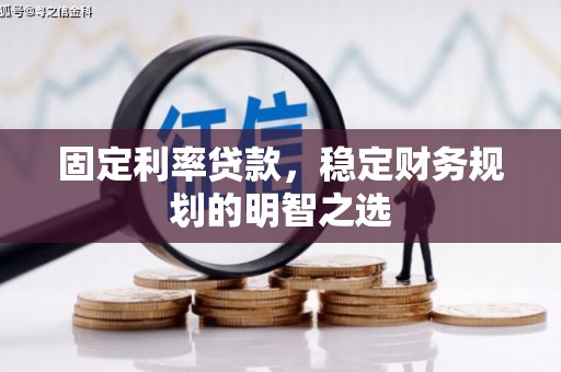习水固定利率贷款，稳定财务规划的明智之选