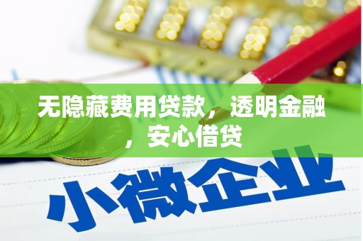习水无隐藏费用贷款，透明金融，安心借贷