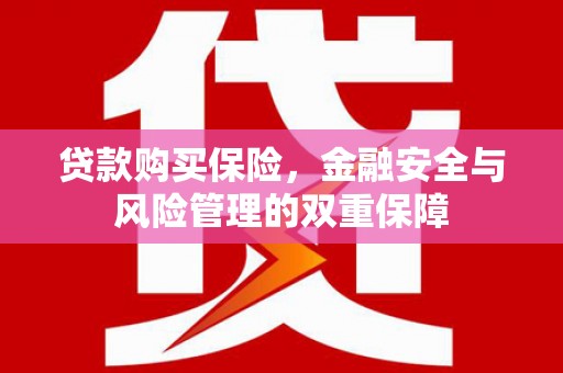 习水贷款购买保险，金融安全与风险管理的双重保障