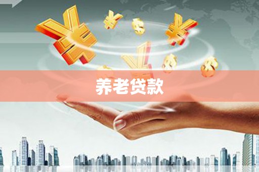 习水养老贷款