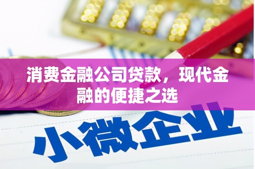 习水消费金融公司贷款，现代金融的便捷之选