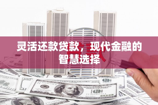 习水灵活还款贷款，现代金融的智慧选择