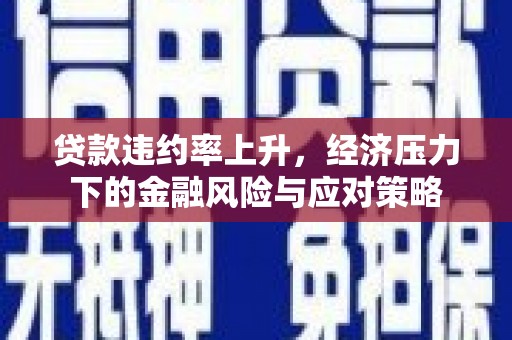 习水贷款违约率上升，经济压力下的金融风险与应对策略