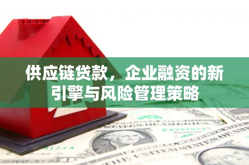 习水供应链贷款，企业融资的新引擎与风险管理策略