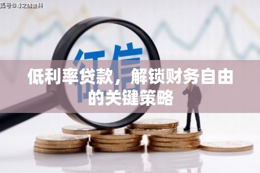 习水低利率贷款，解锁财务自由的关键策略