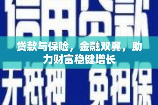 习水贷款与保险，金融双翼，助力财富稳健增长