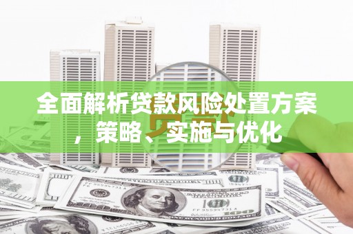 习水全面解析贷款风险处置方案，策略、实施与优化