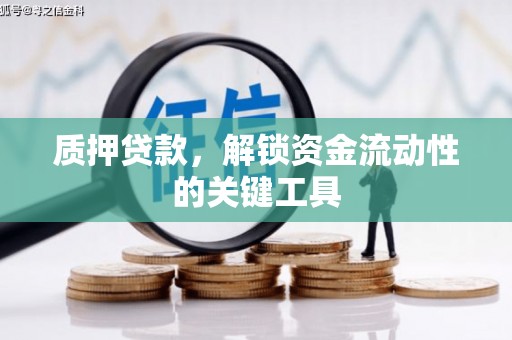 习水质押贷款，解锁资金流动性的关键工具