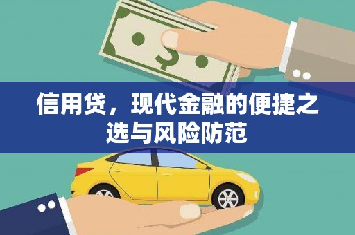 习水信用贷，现代金融的便捷之选与风险防范