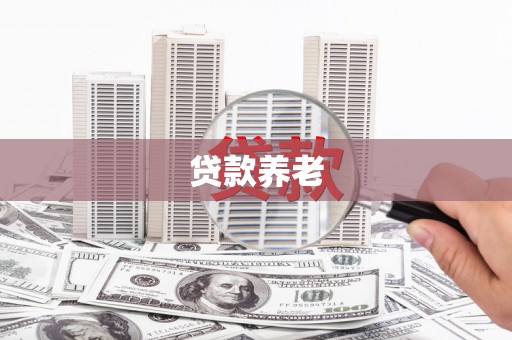 习水贷款养老