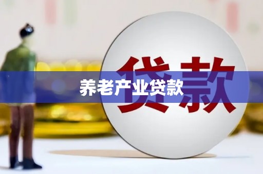 习水养老产业贷款