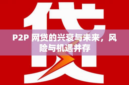 习水P2P 网贷的兴衰与未来，风险与机遇并存
