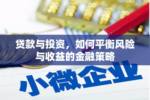 习水贷款与投资，如何平衡风险与收益的金融策略